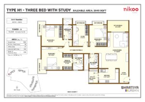Nikoo Garden Estate Sadahalli Floor Plan8